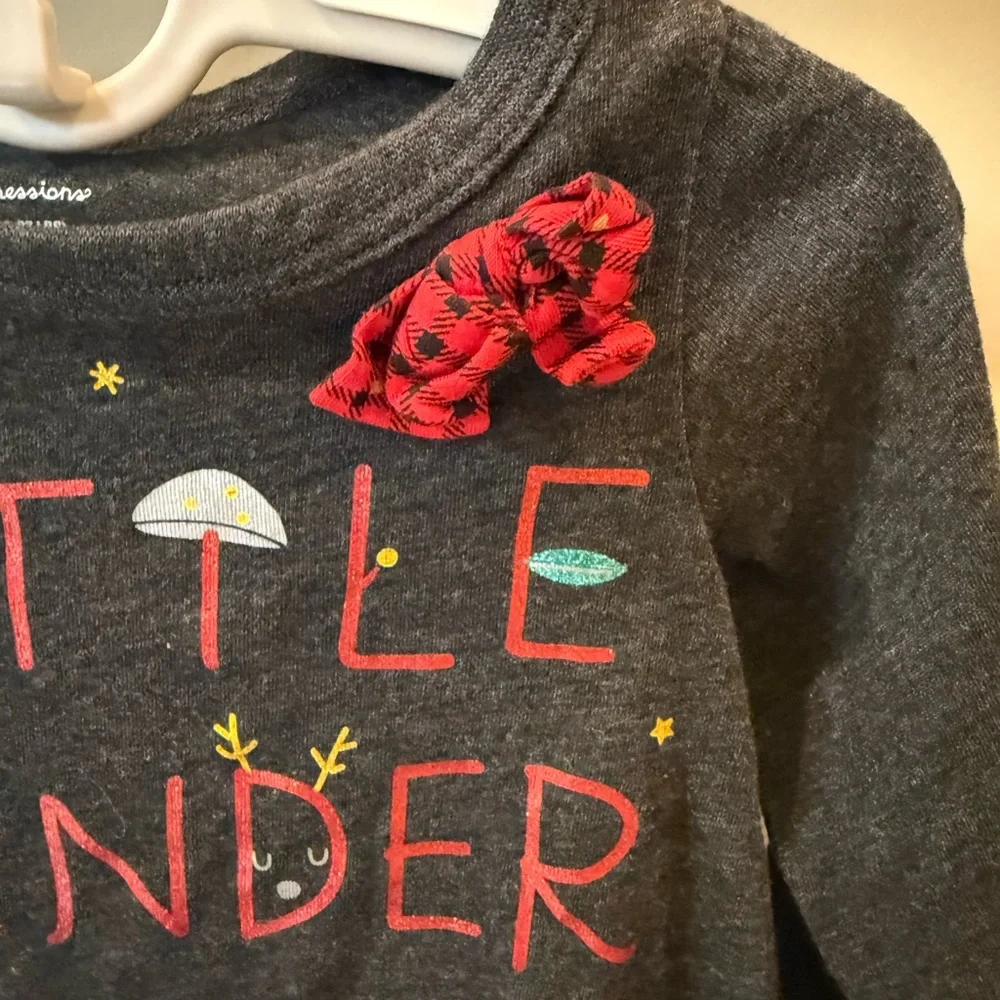 Baby GAP/First Impressions Toddler Girls Holiday Long Sleeve Shirts Bundle
